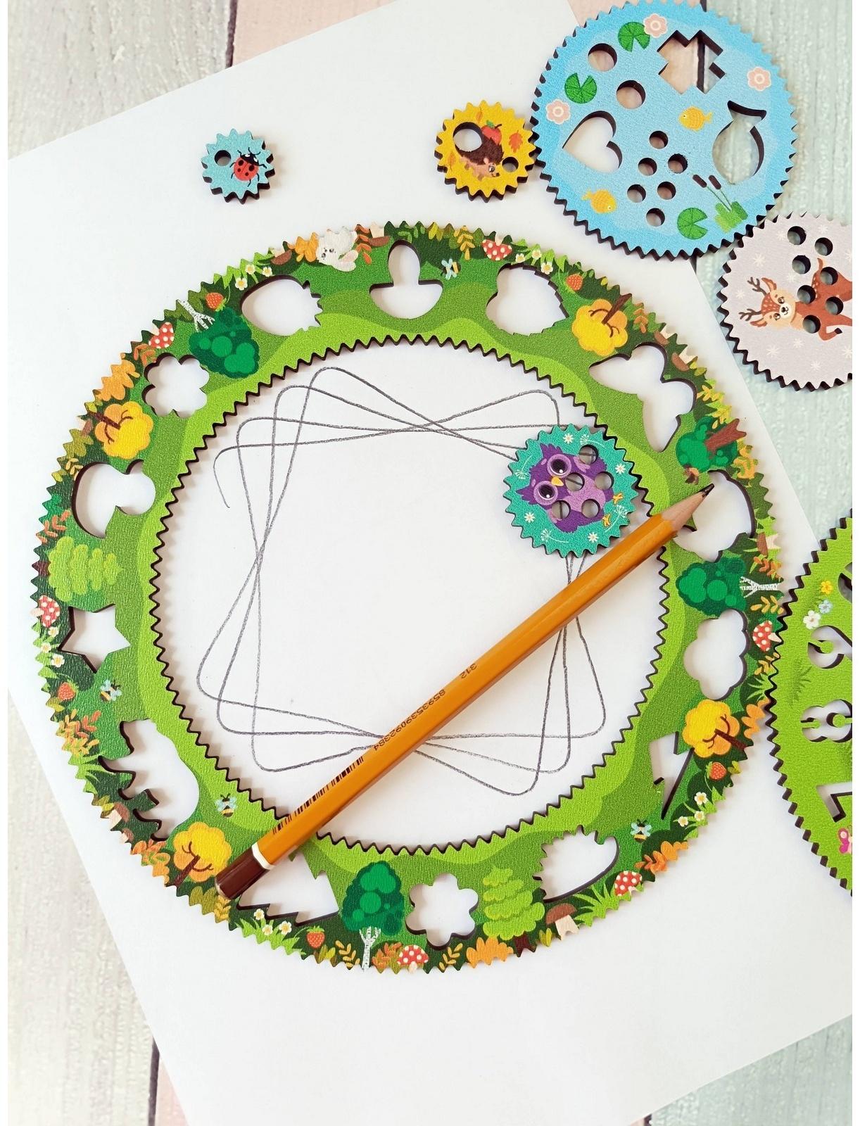 Спирограф «Лес»