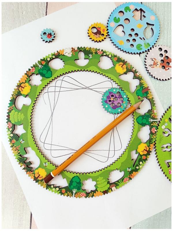 Спирограф «Лес»