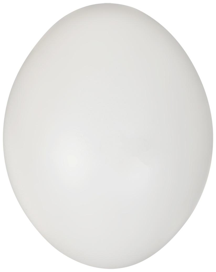 Яйцо искусственное подкладное, для кур, 4×5 см, 1 шт., белое, Greengo