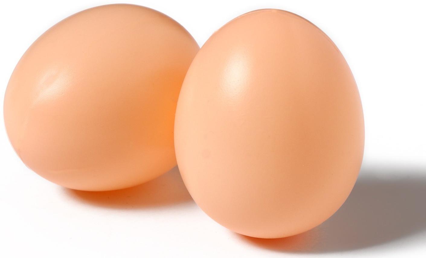 Яйцо искусственное подкладное, для кур, 4×5 см, 1 шт., коричневое, Greengo