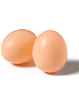 Яйцо искусственное подкладное, для кур, 4×5 см, 1 шт., коричневое, Greengo