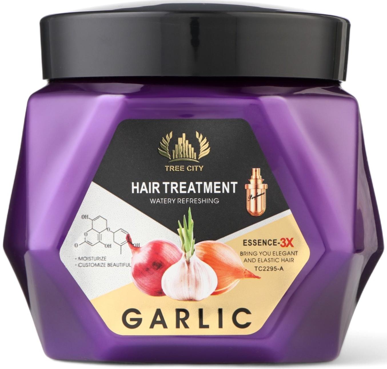 Маска для волос, увлажнение, с экстрактом чеснока, 650 г