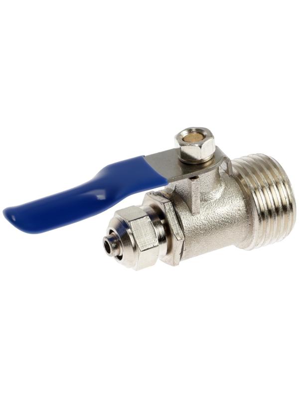 Кран переходник для подлкючения системы фильтрации ZEIN engr, НР1/2