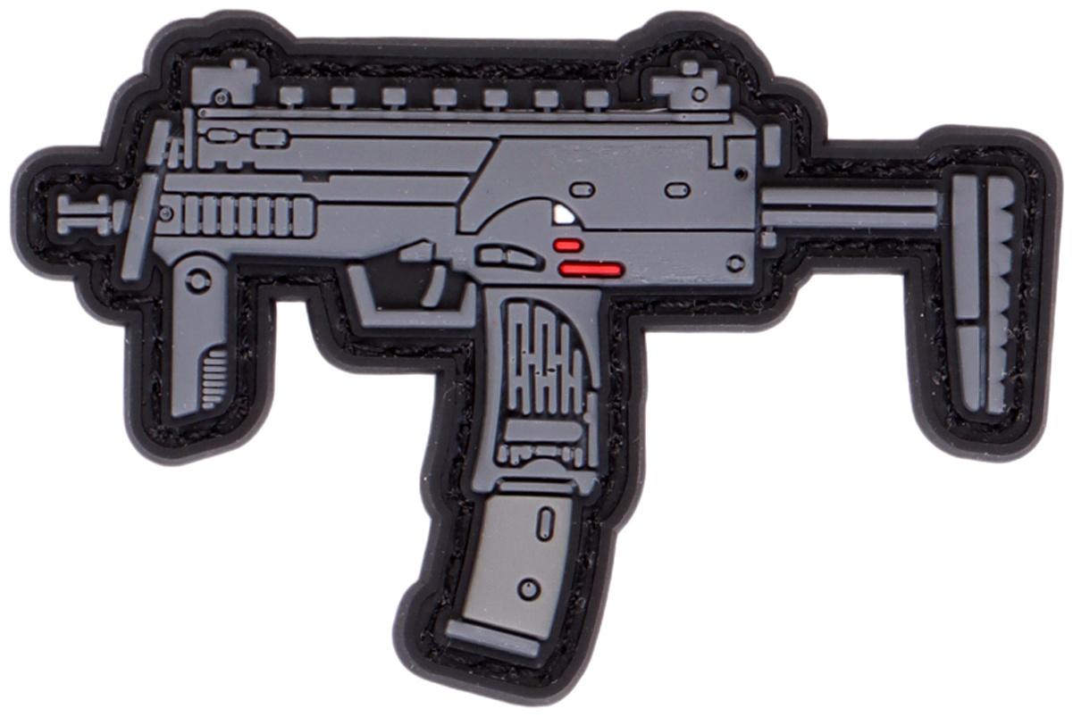 Шеврон на одежду «Автомат MP7», 8×5 см, разноцветный