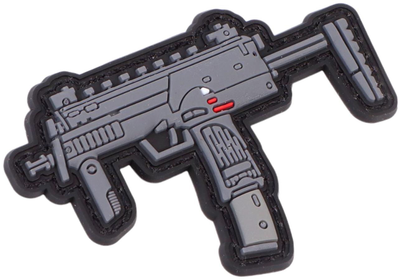 Шеврон на одежду «Автомат MP7», 8×5 см, разноцветный