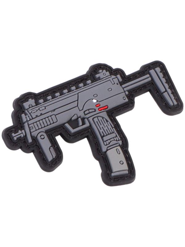 Шеврон на одежду «Автомат MP7», 8×5 см, разноцветный