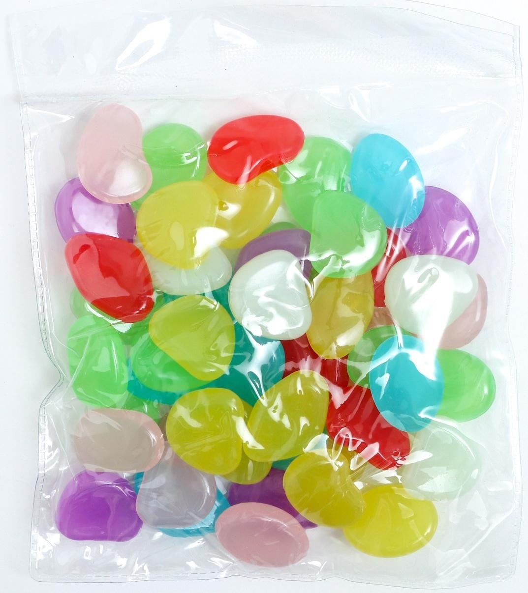 Светящийся декор «Галька», МИКС, 300 г / 2-3 см