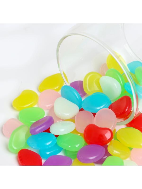 Светящийся декор «Галька», МИКС, 300 г / 2-3 см