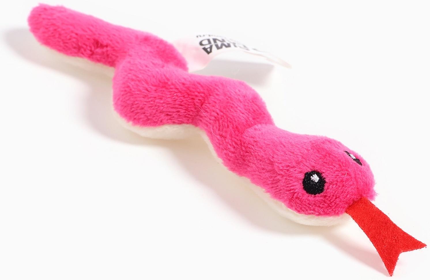 Мягкий магнит «Змея», 11 см, цвет МИКС