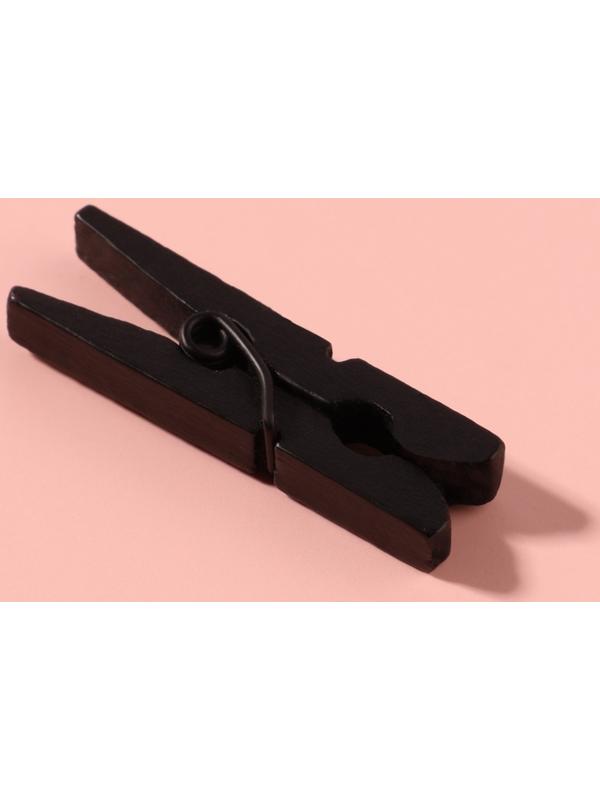 Прищепки для шитья, 3 × 0,9 × 0,3 см, 10 шт, цвет чёрный