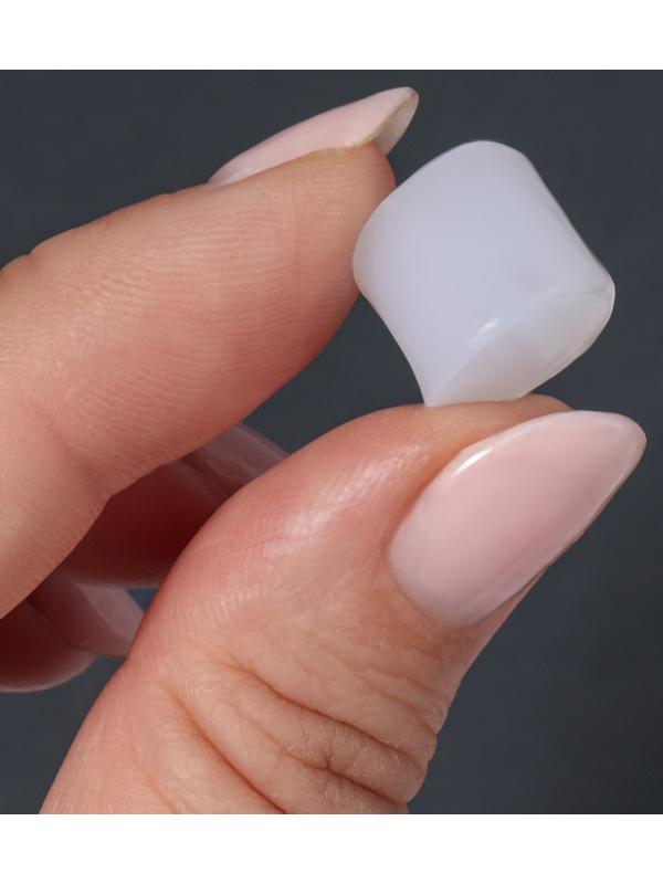 Беруши, 3.5×1 см, набор - 2 пары, в футляре, силиконовые, белые