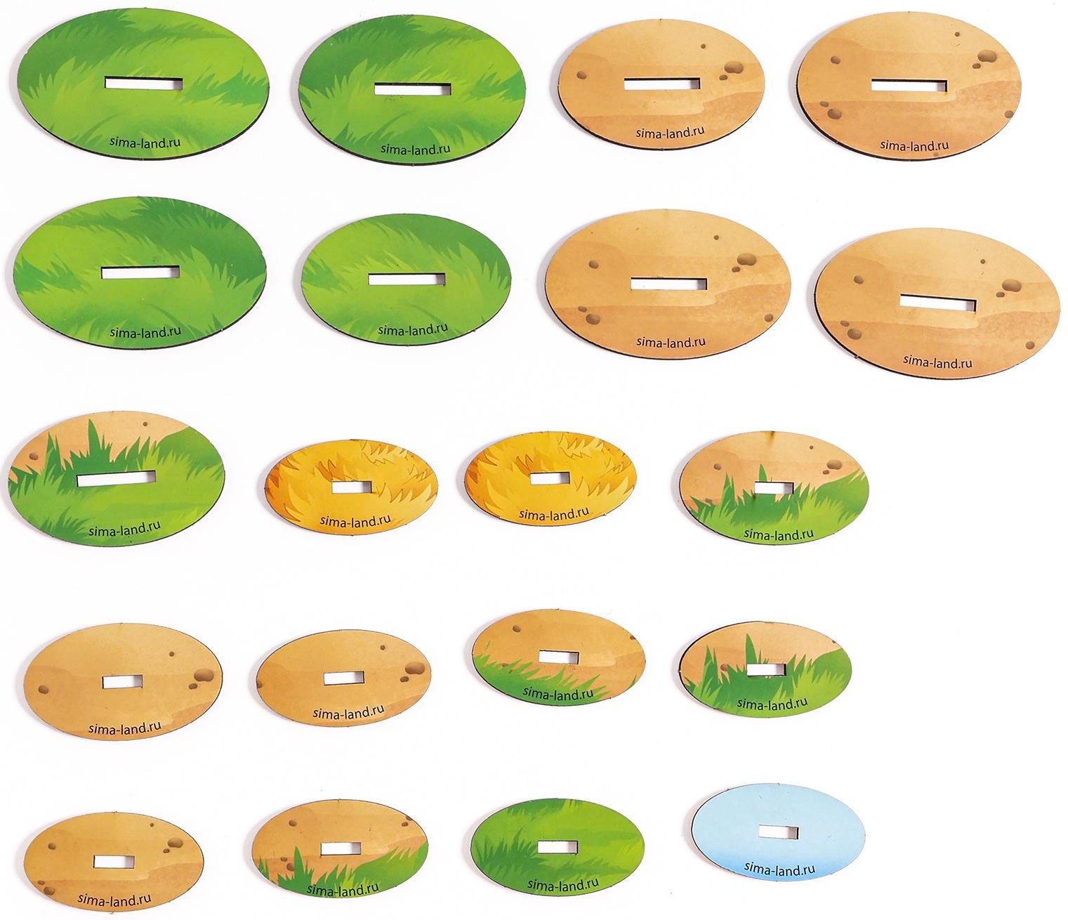 Фигурки животных деревянные «Ферма. Домашние животные»