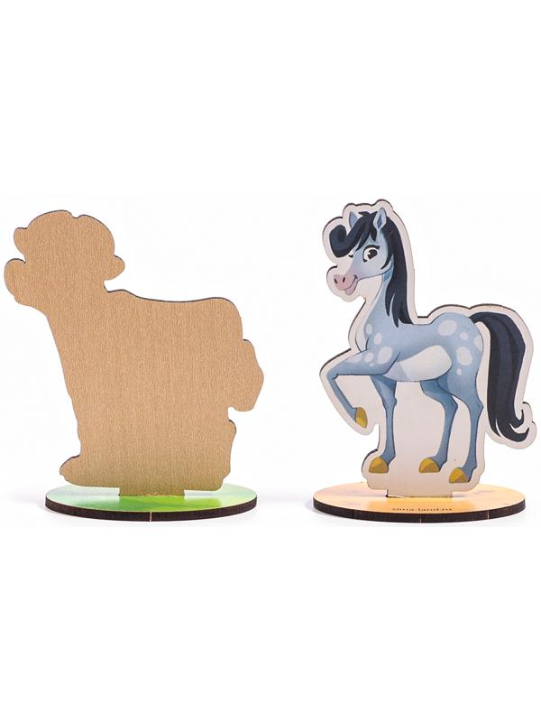 Фигурки животных деревянные «Ферма. Домашние животные»