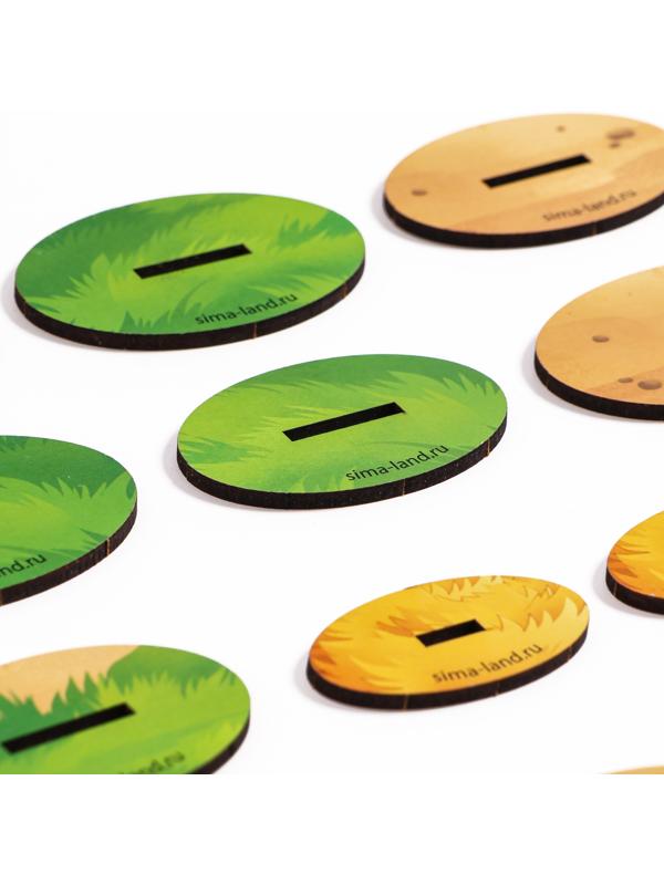 Фигурки животных деревянные «Ферма. Домашние животные»