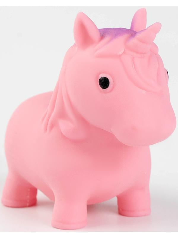 Антистресс сквиш мялка «Единорог», в пакете, с пастой, МИКС