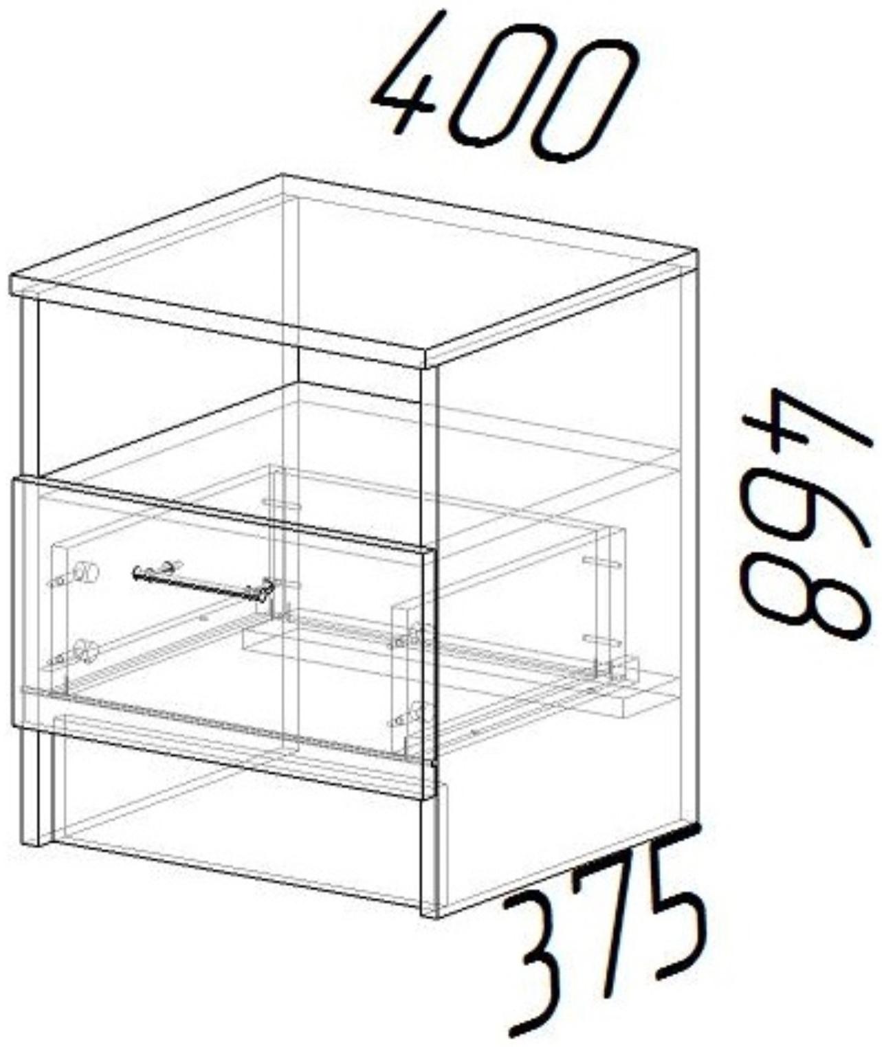 Спальный гарнитур «ЭКО», комплект 6 предметов, кровать 1600×2000 мм