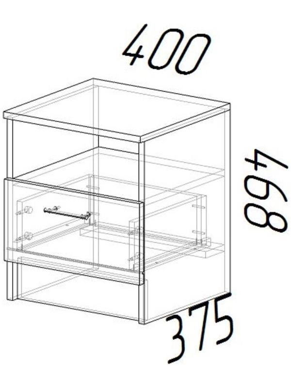 Спальный гарнитур «ЭКО», комплект 6 предметов, кровать 1600×2000 мм