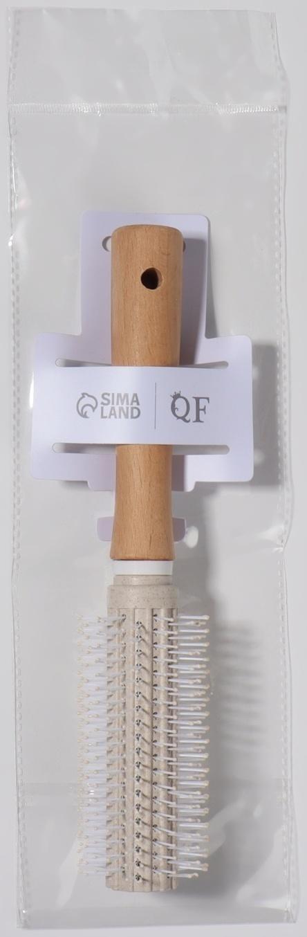 Брашинг, d = 2,5/23 × 4,5 см, цвет бежевый