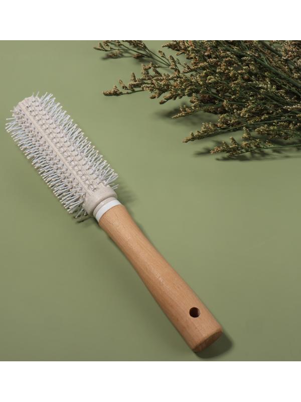 Брашинг, d = 2,5/23 × 4,5 см, цвет бежевый