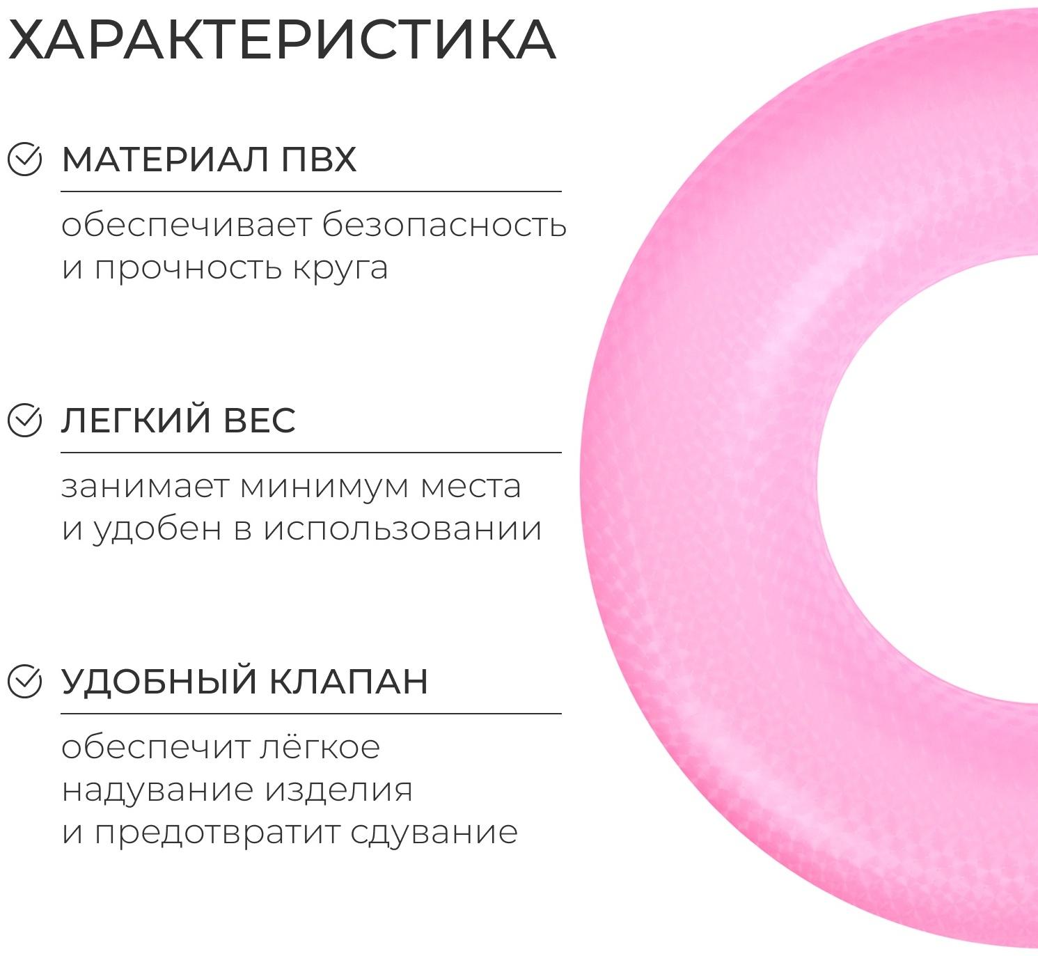 Круг для плавания «На волне», надувной, d=55 см