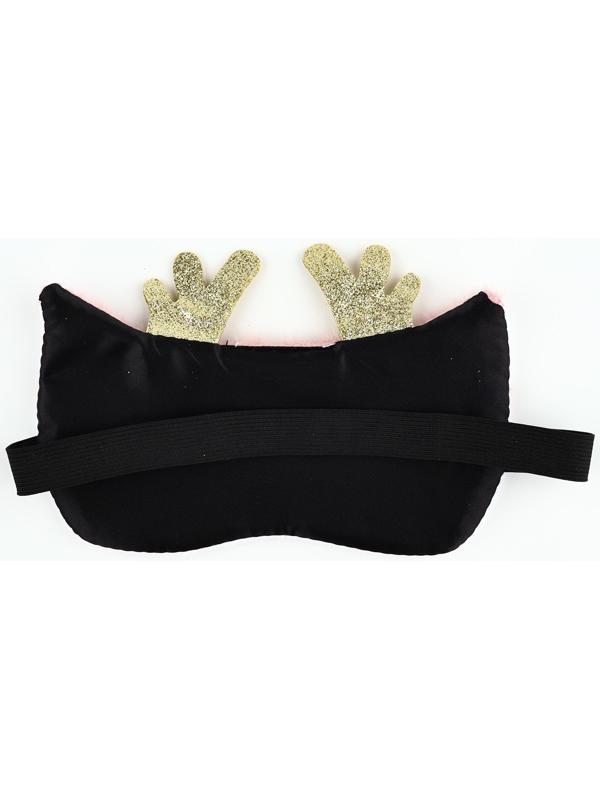 Маска для сна формовая новогодняя Сима-ленд «Олененок», 18,5 х 12 см