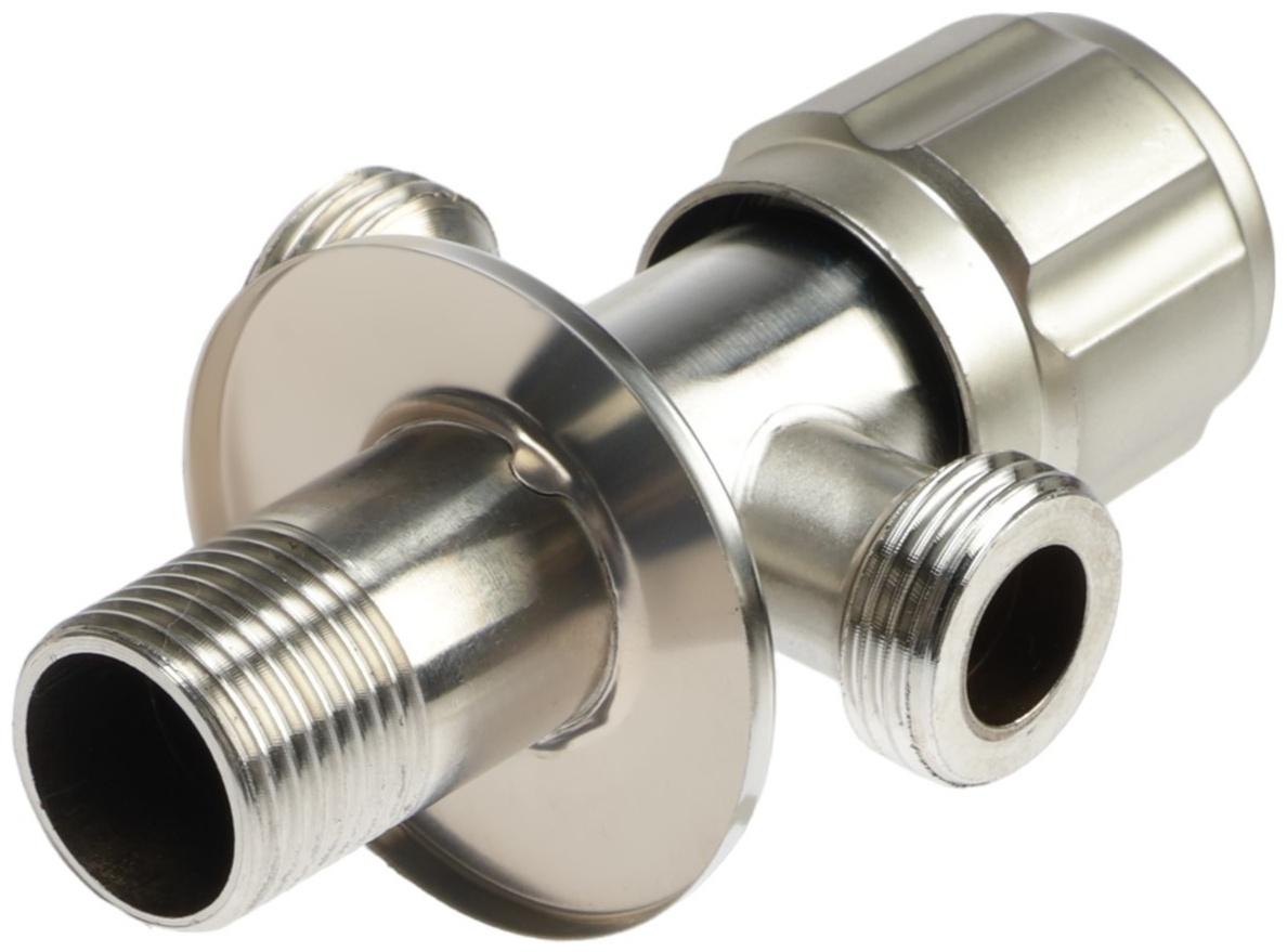 Кран двойной ZEIN engr, 1/2