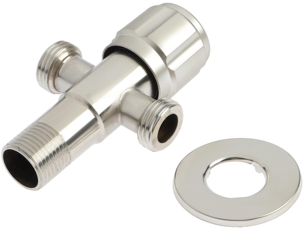 Кран двойной ZEIN engr, 1/2