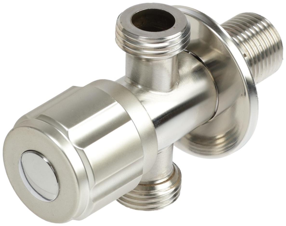 Кран двойной ZEIN engr, 1/2