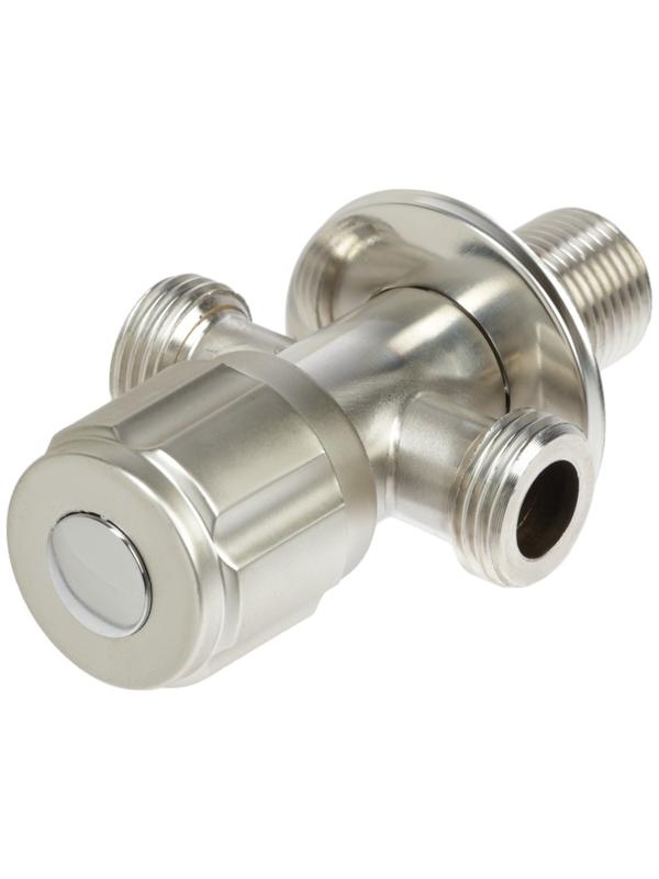 Кран двойной ZEIN engr, 1/2