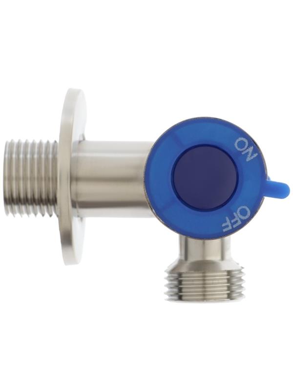 Кран двойной ZEIN engr, 1/2