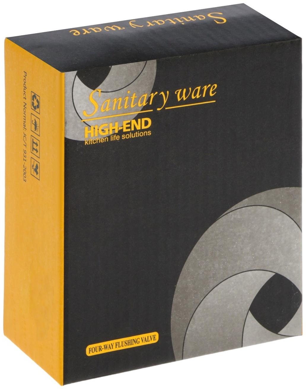 Кран двойной ZEIN engr, 1/2