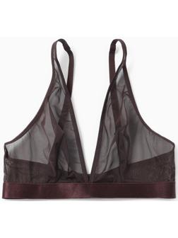 Бюстгальтер женский, цвет шоколадно-коричневый, размер 75A