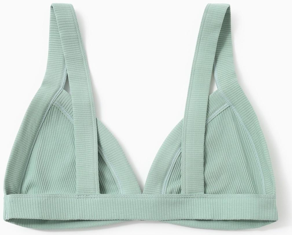 Бюстье женское, цвет зеленый минерал, размер 46 (M)