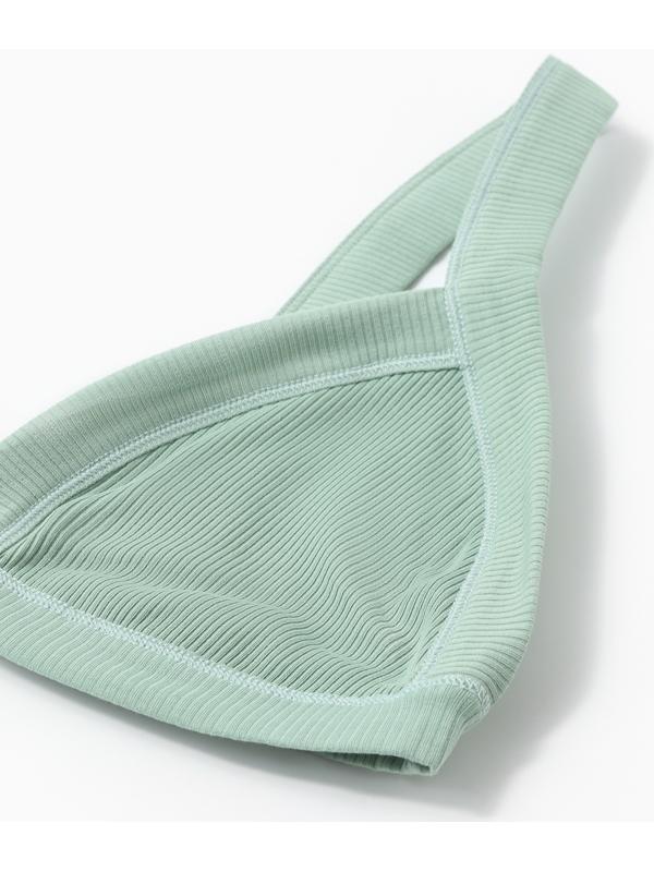 Бюстье женское, цвет зеленый минерал, размер 46 (M)