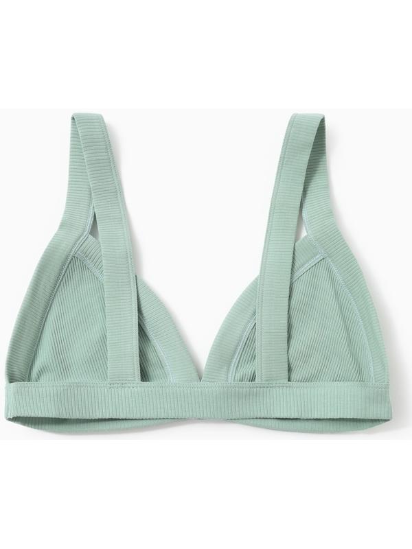 Бюстье женское, цвет зеленый минерал, размер 46 (M)