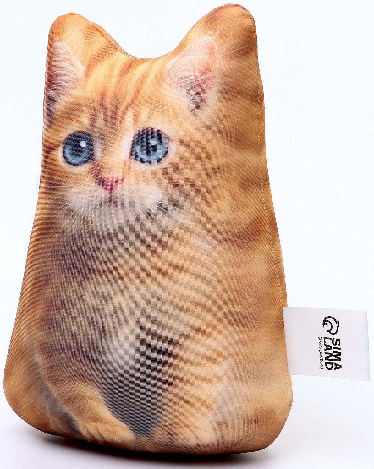 Антистресс игрушка «Котёнок рыжий»