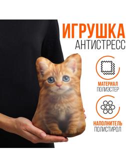 Антистресс игрушка «Котёнок рыжий»