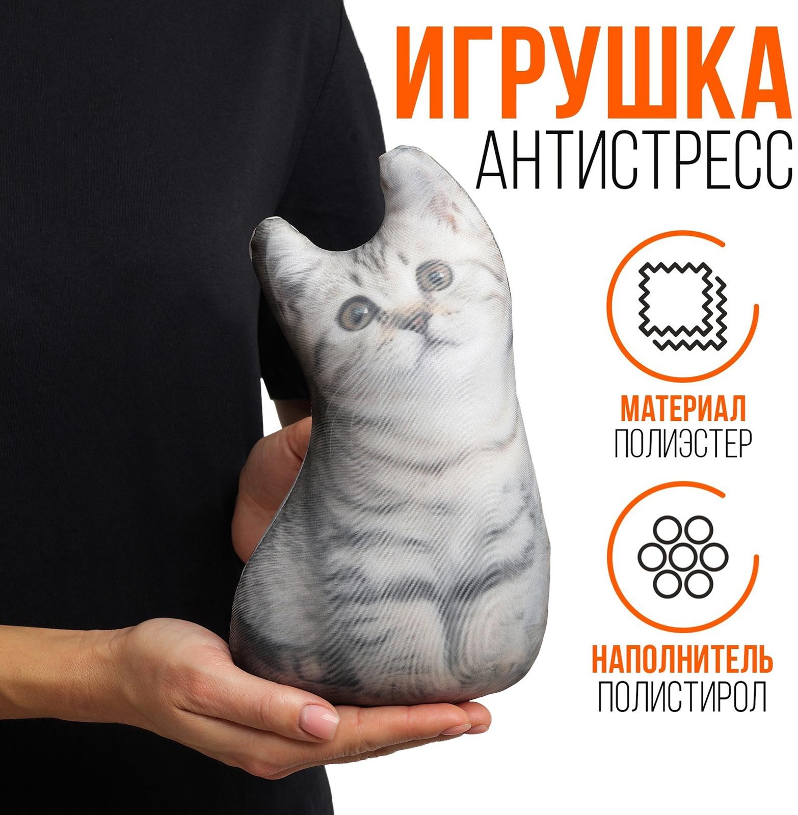 Антистресс игрушка, кот 