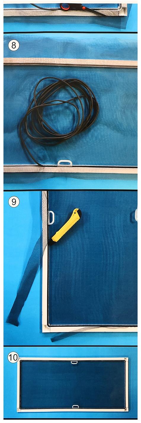 Москитная сетка для самостоятельной сборки (комплект)