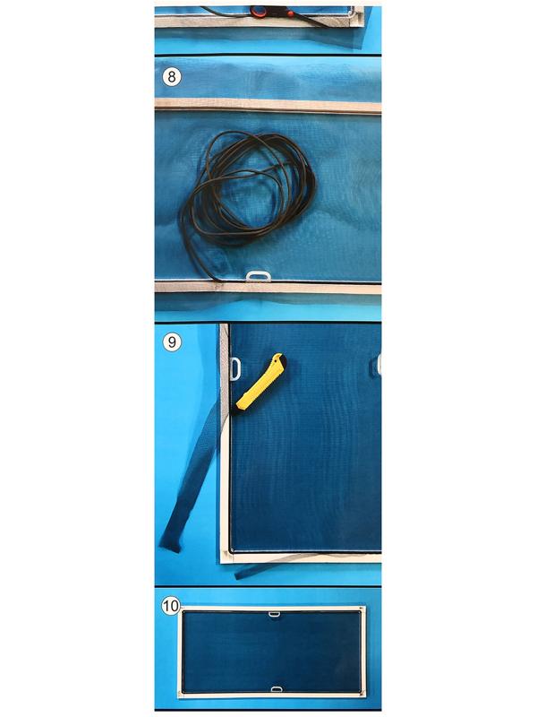 Москитная сетка для самостоятельной сборки (комплект)