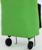 Сумка хозяйственная складная на кнопке, 2 колеса, наружный карман, цвет зелёный