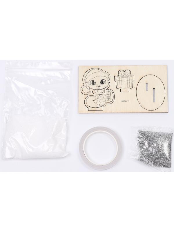 Набор для творчества «Новогодний ночник. Змея», роспись, 4+