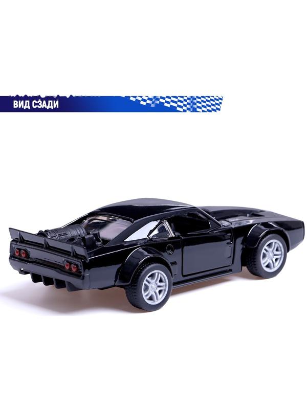 Машинка металлическая «Форсаж», 1:32, инерционная, открываются двери, цвет черный