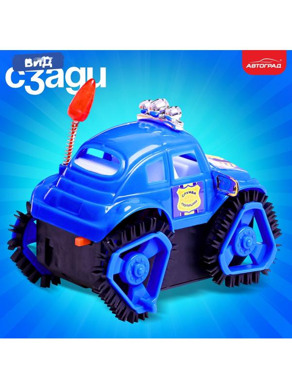 Перевёртыш «Полиция», на батарейках, цвет синий