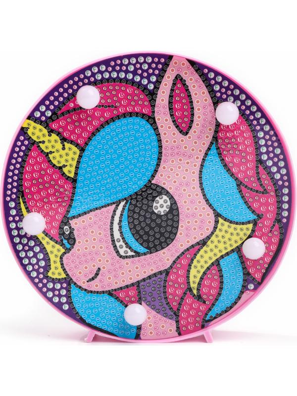 Ночник своими руками. Алмазная мозаика для детей на ночнике «Единорожка», 15×15 см, набор для творчества