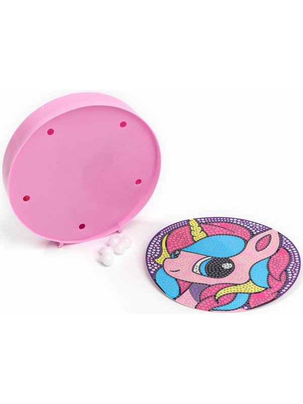 Ночник своими руками. Алмазная мозаика для детей на ночнике «Единорожка», 15×15 см, набор для творчества