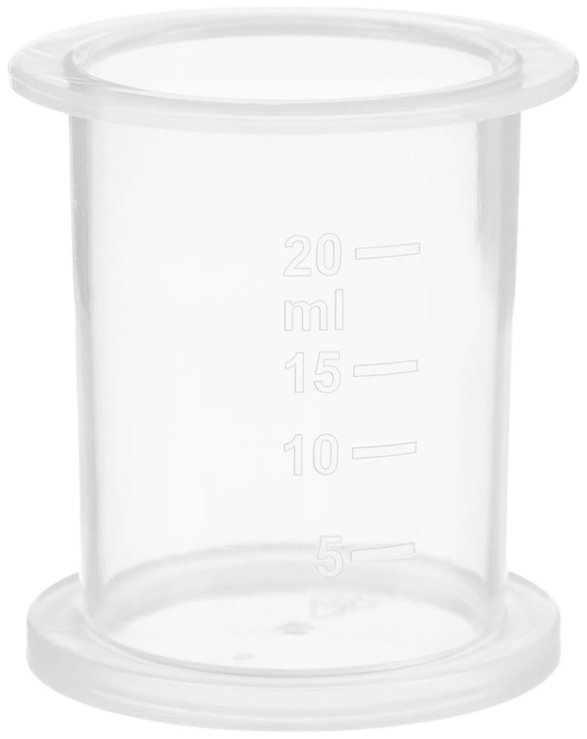 Шприц дозатор для лекарств и прикорма Крошка Я с мерным стаканчиком-колпачком, 10 мл., от 0 мес, МИКС