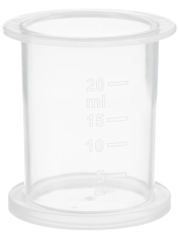 Шприц дозатор для лекарств и прикорма Крошка Я с мерным стаканчиком-колпачком, 10 мл., от 0 мес, МИКС