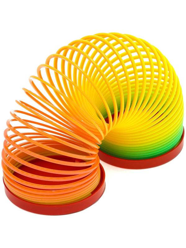 Пружинка радуга «Веселая змея», цвета МИКС d = 5см новогодний подарок