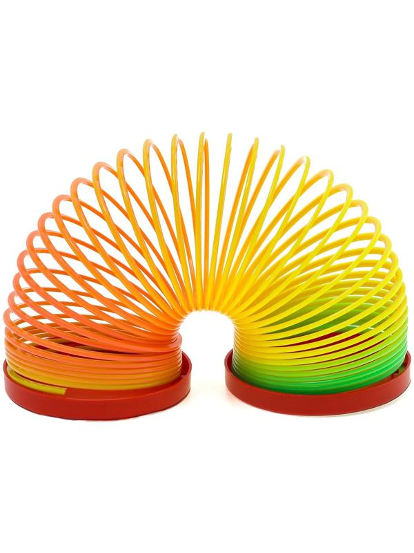 Пружинка радуга «Веселая змея», цвета МИКС d = 5см новогодний подарок